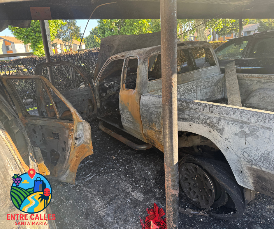 Otro incendio en carport de Santa Maria enciende las alarmas